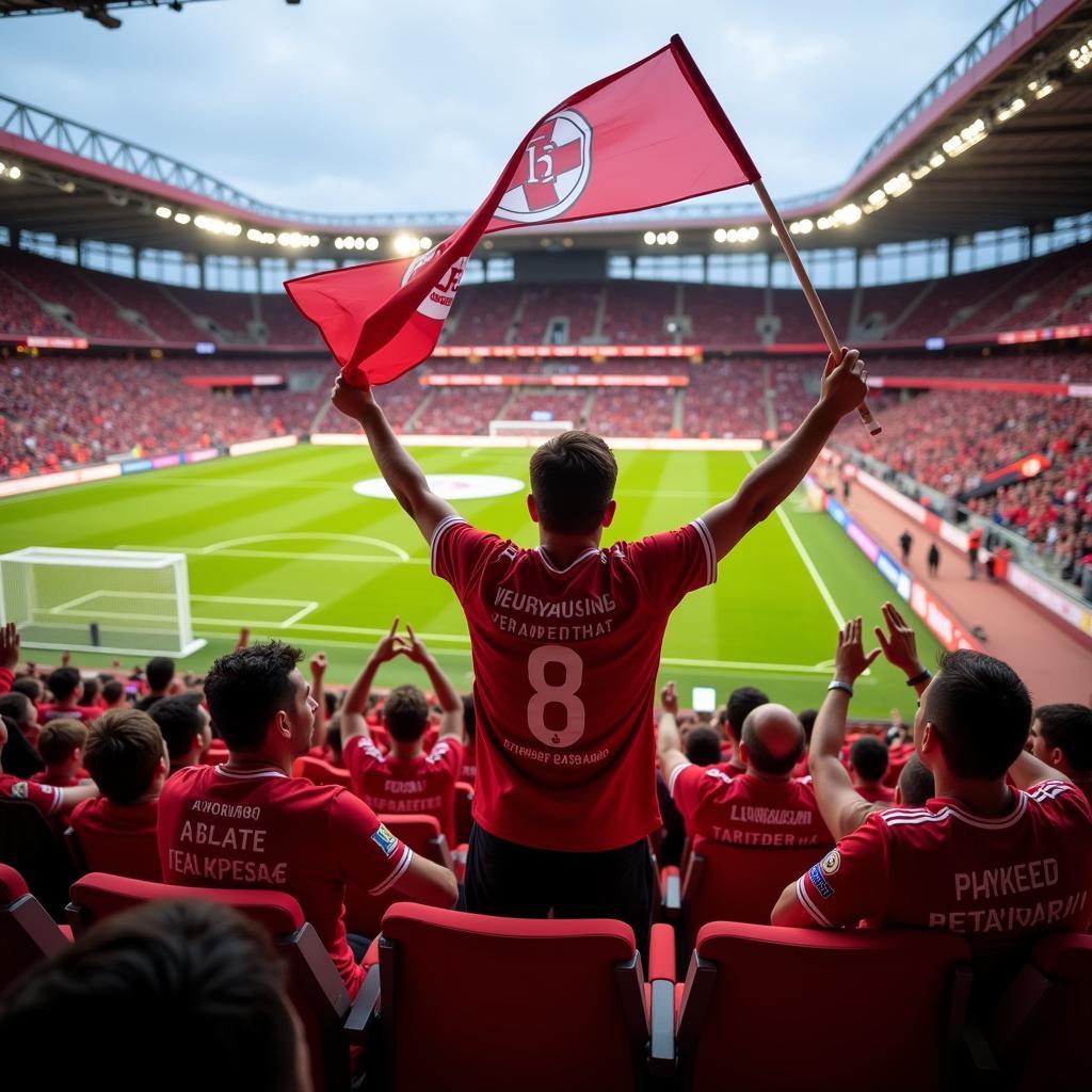 Die Unterstützung der Bayer Leverkusen Fans in der Saison 2022/2023