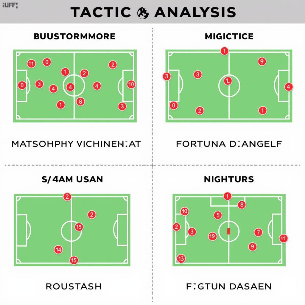 Taktische Analysen der Spiele zwischen Bayer Leverkusen und Fortuna Düsseldorf