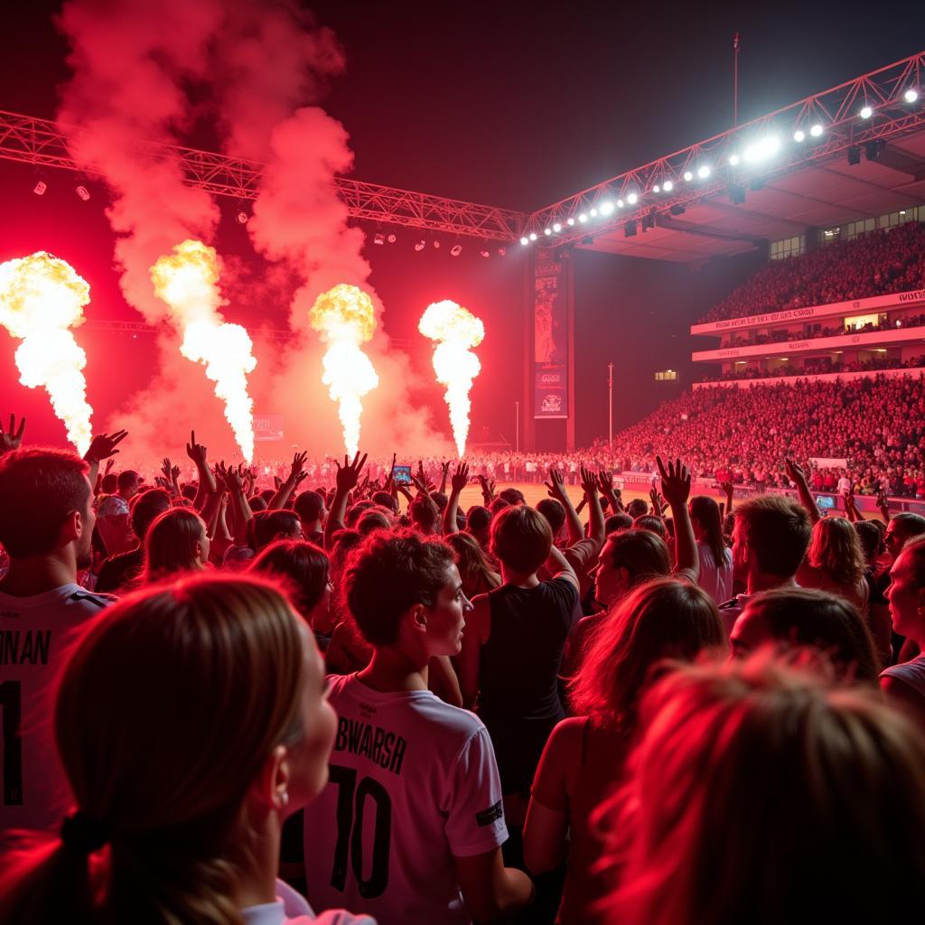 Bayer Leverkusen Frauen2 Fans 2016/17