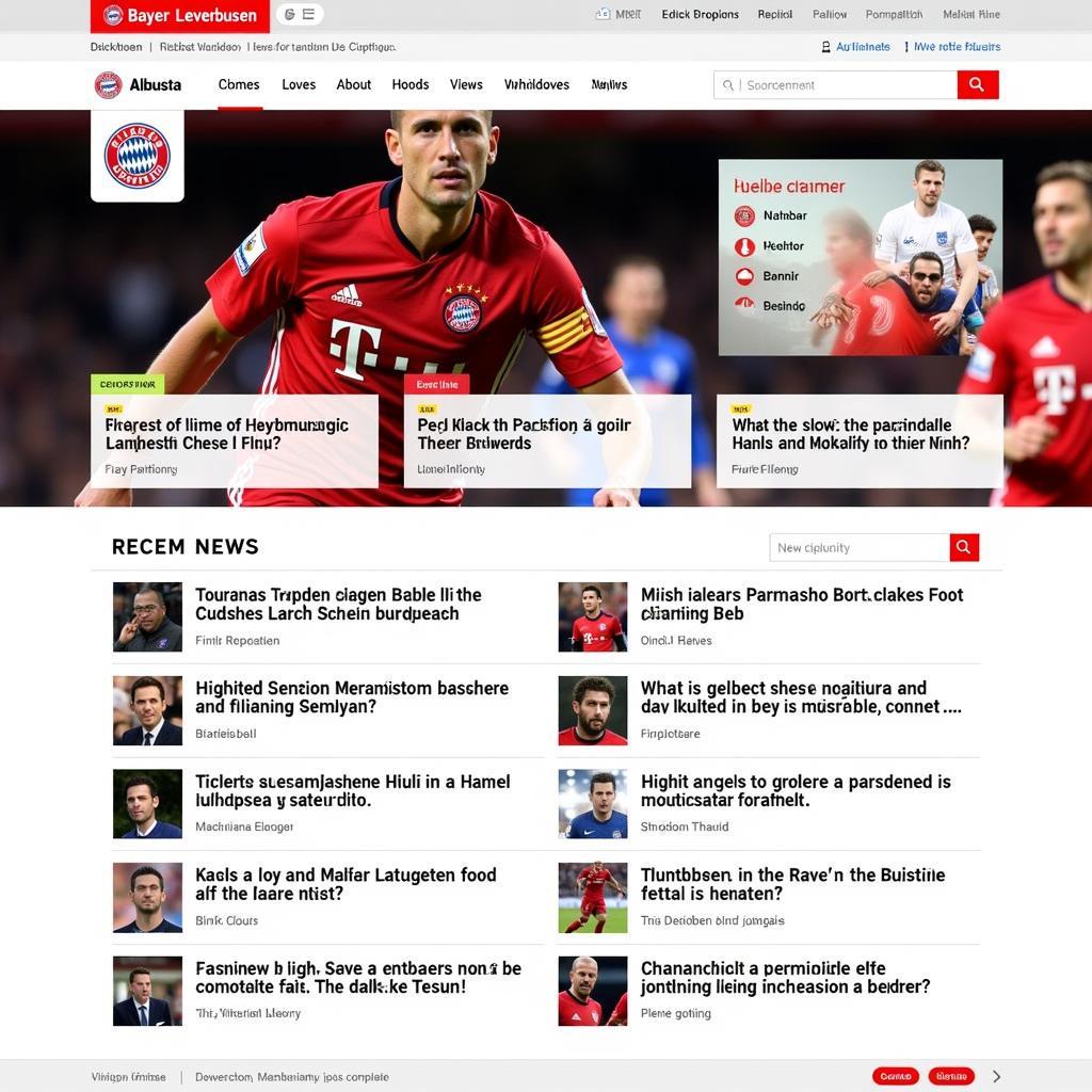 Aktuelle News und Spielberichte auf der Bayer Leverkusen Homepage