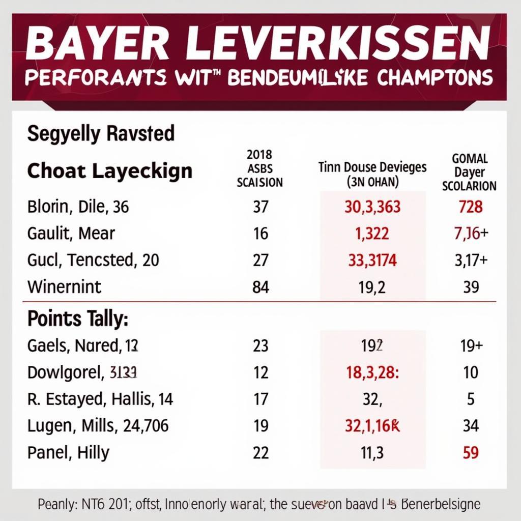 Analyse der Faktoren, die Bayer Leverkusen daran gehindert haben, die Bundesliga-Meisterschaft zu gewinnen.