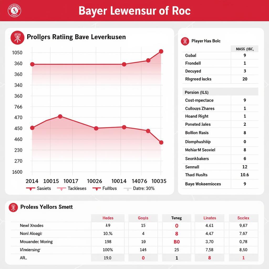 Analyse der Spielernoten von Bayer Leverkusen