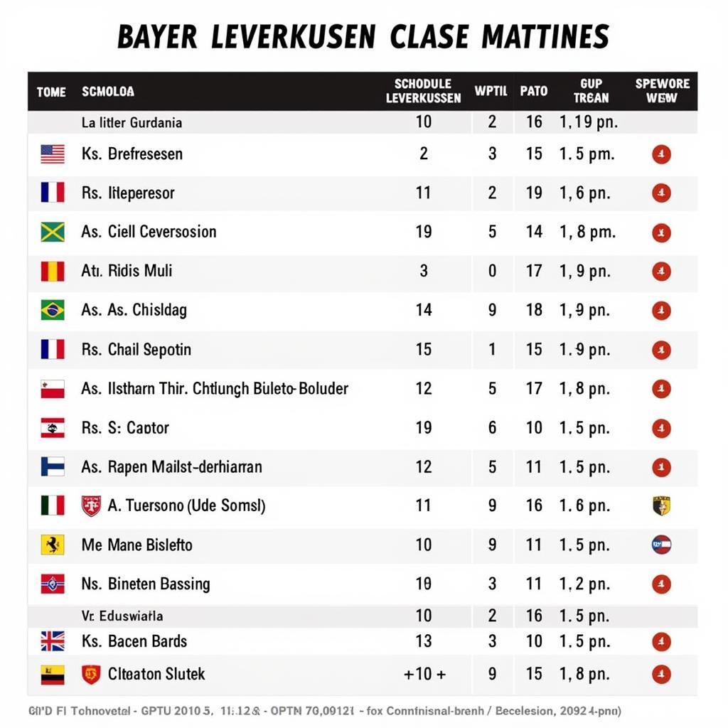 Bayer Leverkusen Spielplan Bundesliga Saison