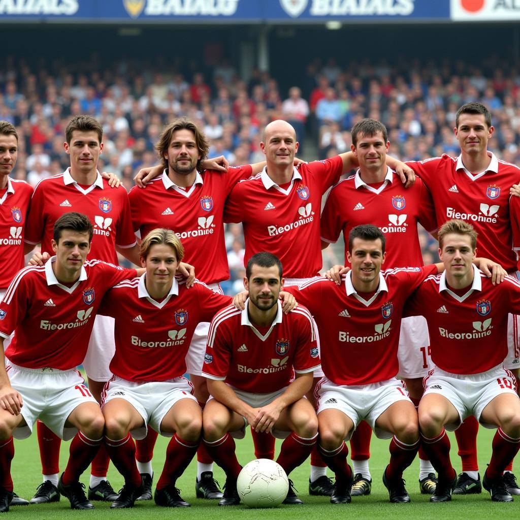 Das Bayer Leverkusen Team der Saison 1999/2000