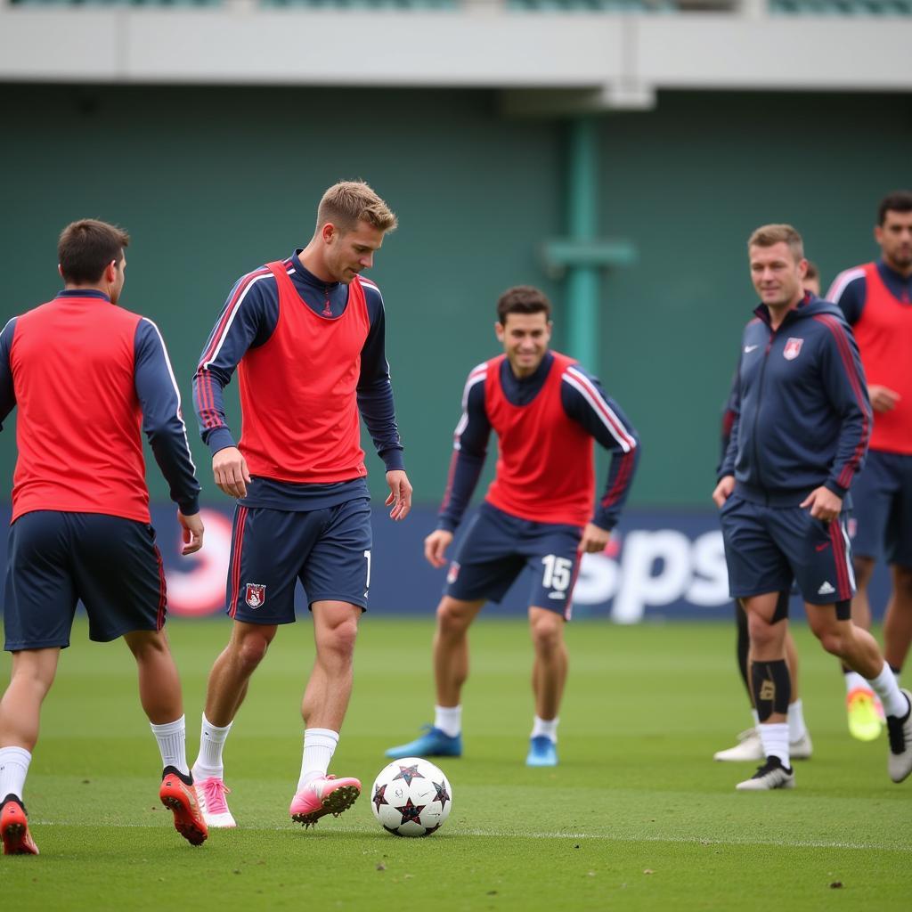 Bayer Leverkusen Training