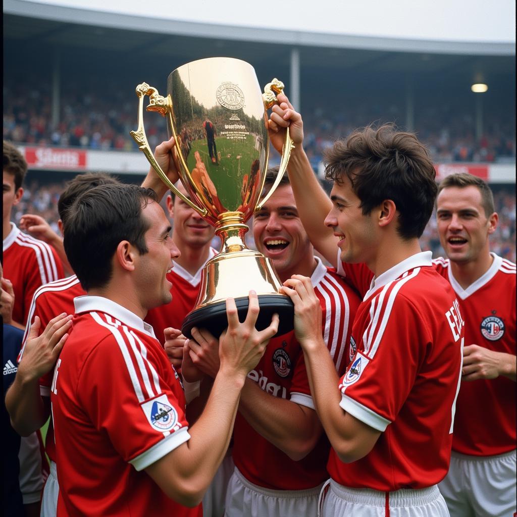 Bayer Leverkusen UEFA Cup Sieg 1988