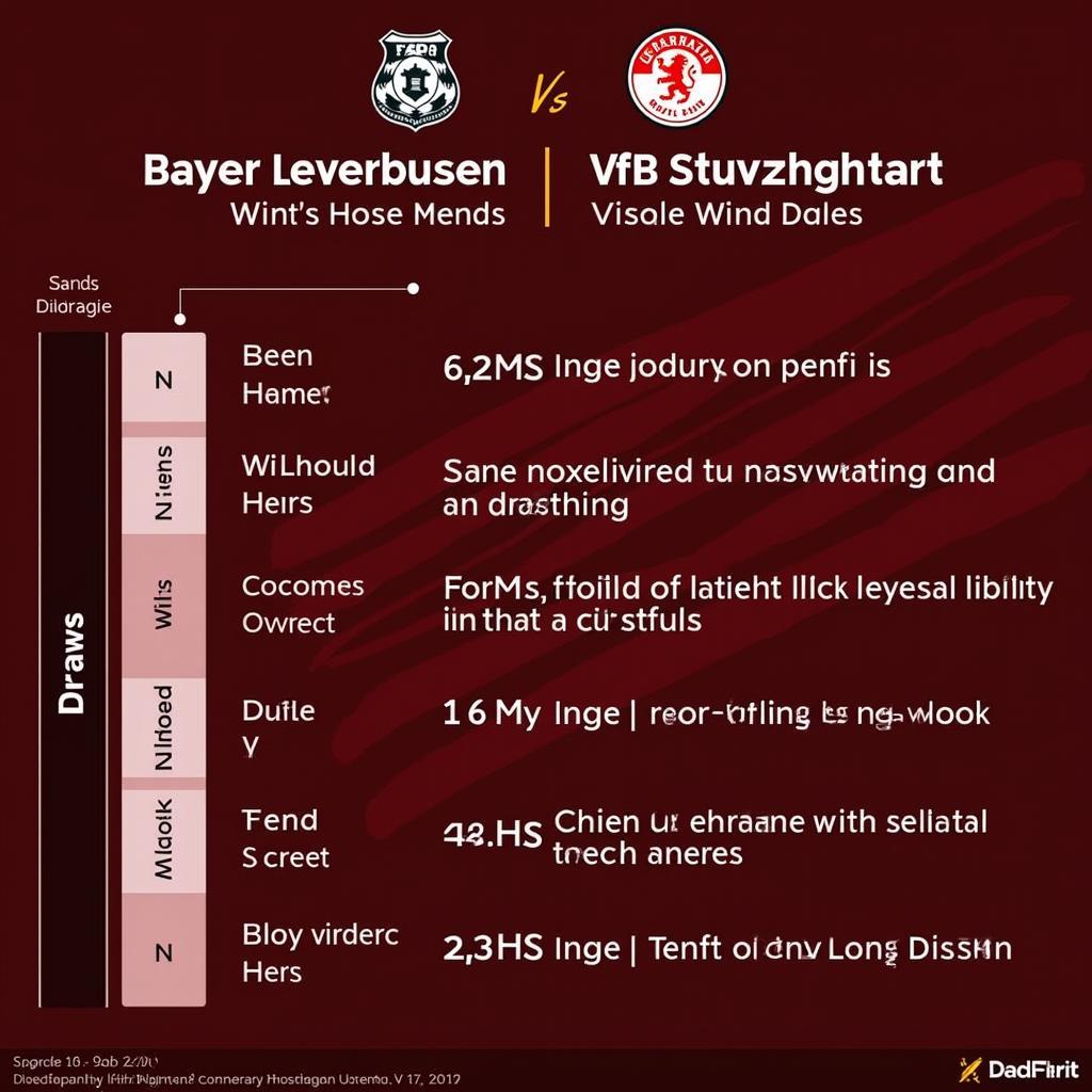 Historische Daten Bayer Leverkusen vs. VfB Stuttgart