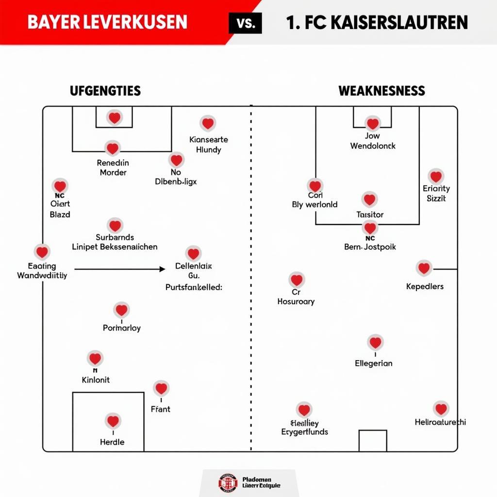 Taktische Analyse von Bayer Leverkusen und 1. FC Kaiserslautern