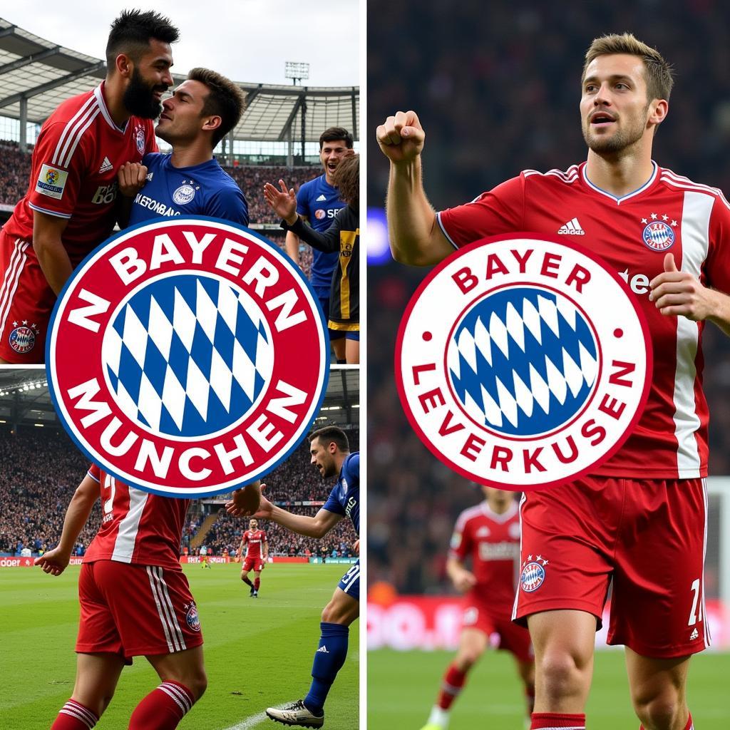 Historische Duelle zwischen Bayern München und Bayer Leverkusen