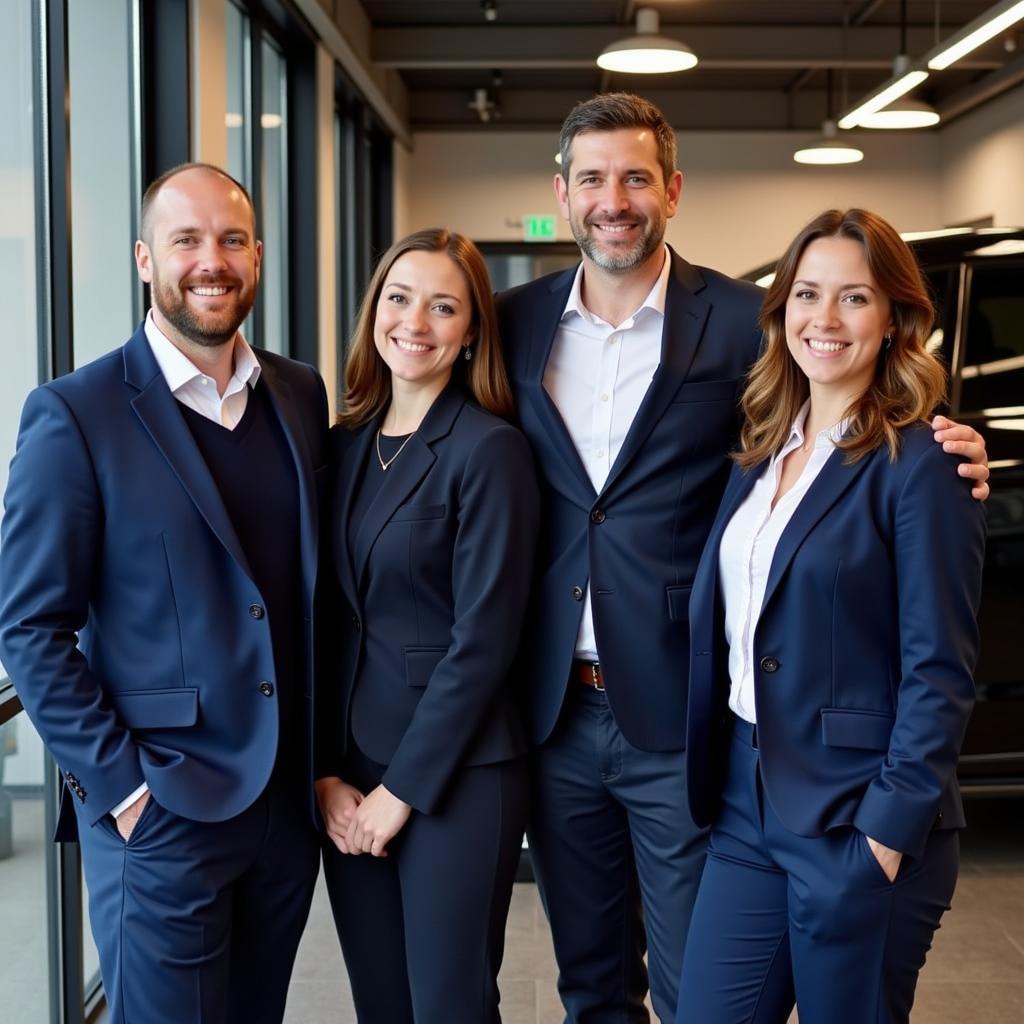 Das Team von BC Automobile Leverkusen