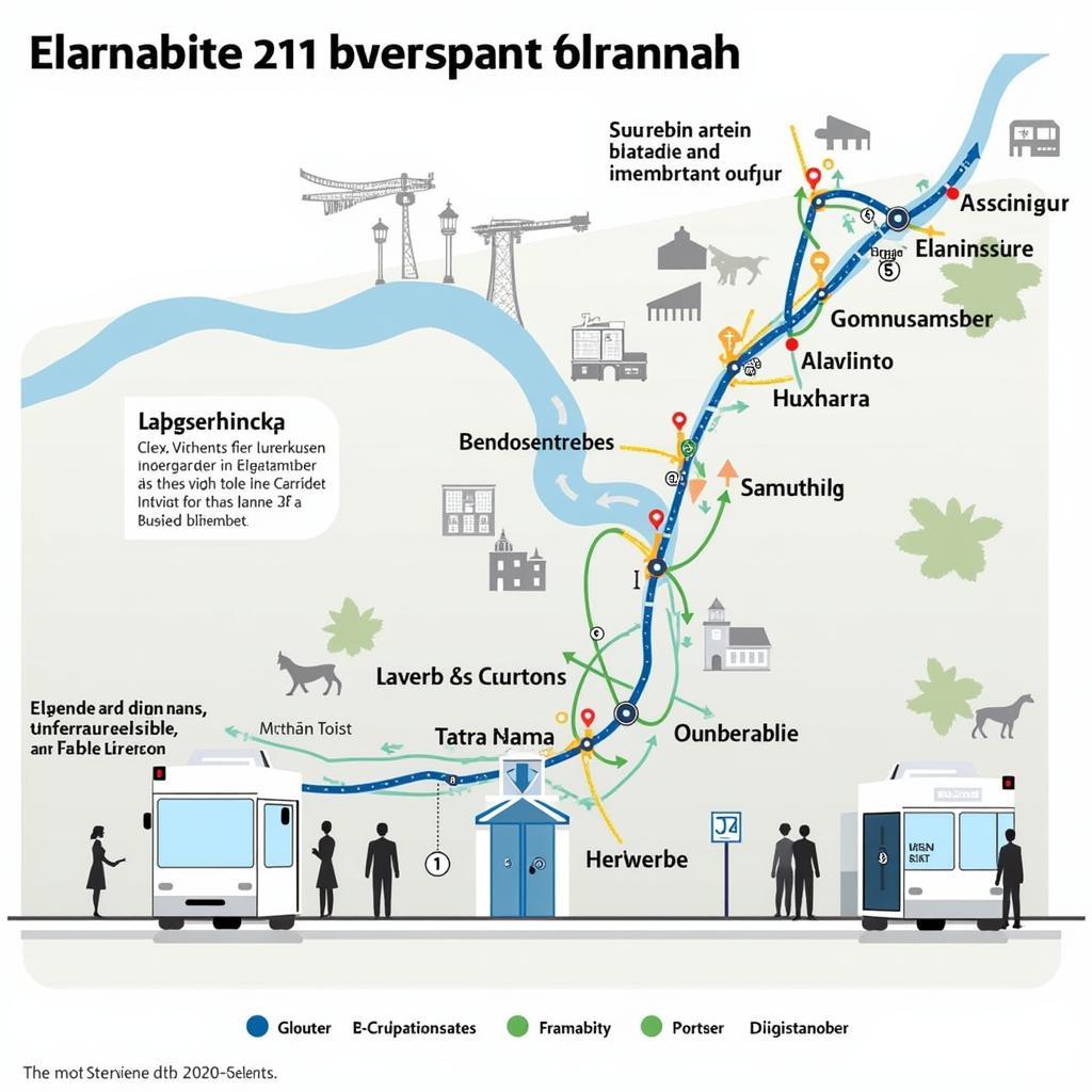 Buslinie 211 in Leverkusen