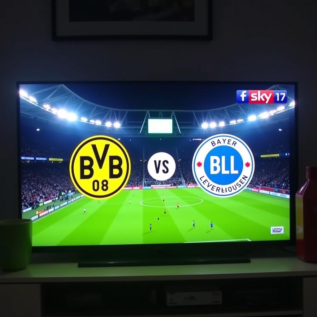 TV-Übertragung BVB gegen Bayer Leverkusen