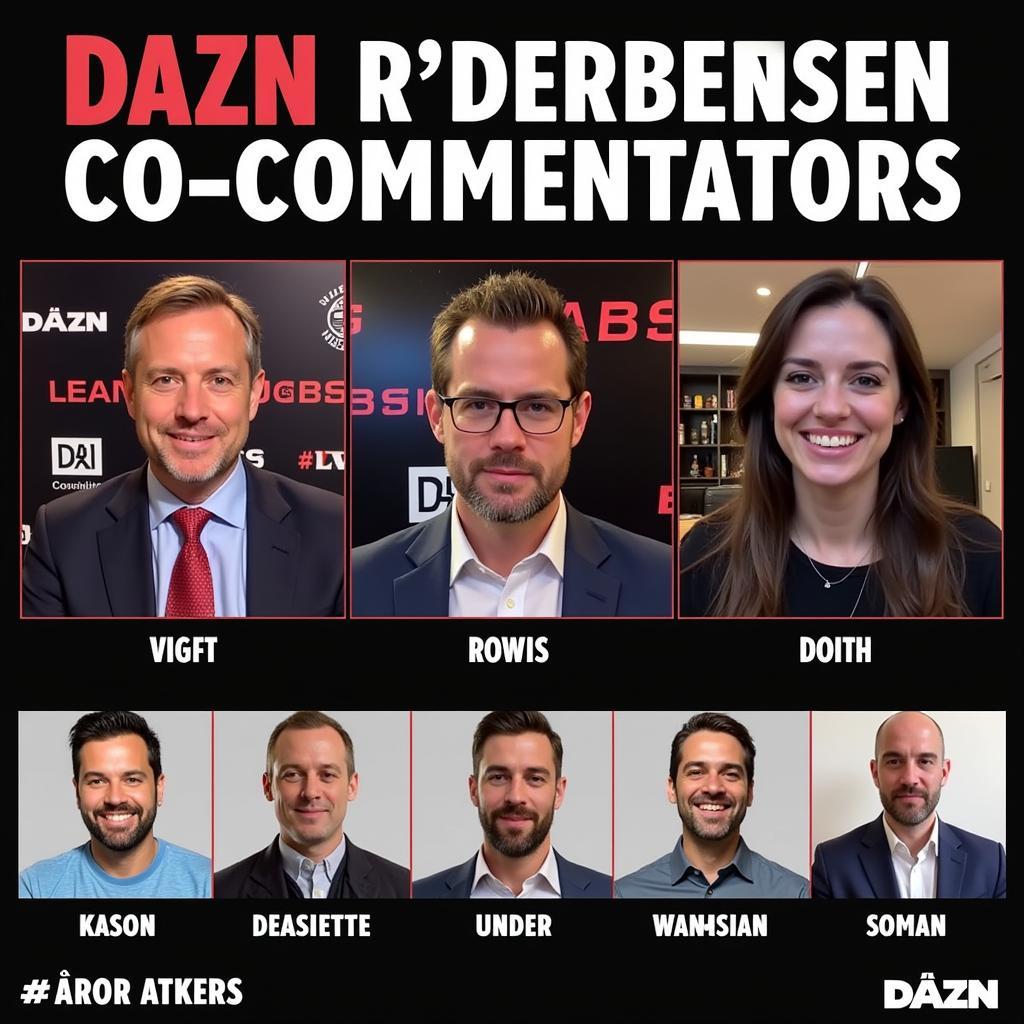 DAZN Co-Kommentatoren für Bayer Leverkusen Spiele