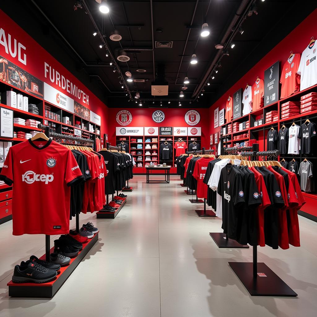 Fanartikel im GLS Shop Leverkusen