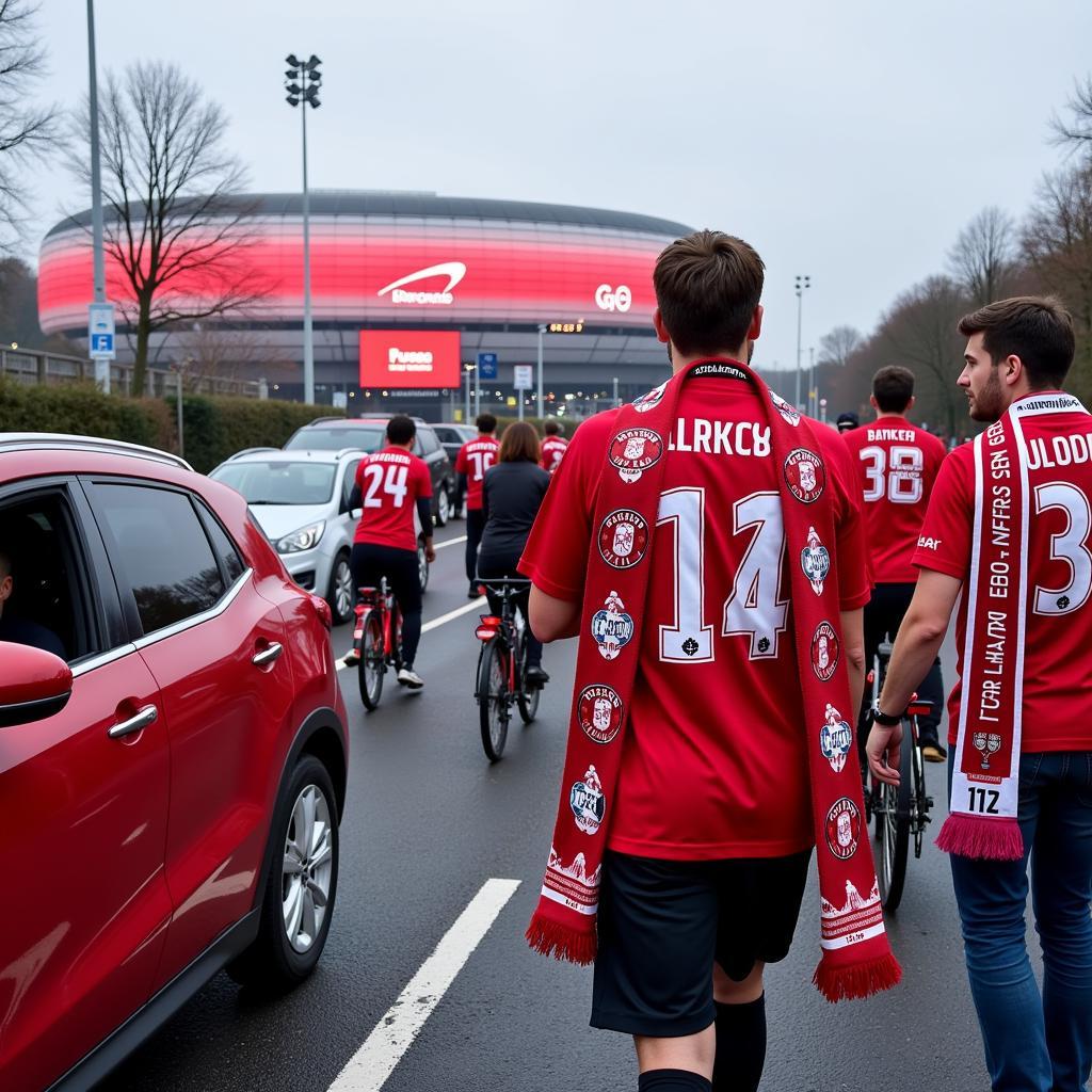 Fans BayArena Leverkusen