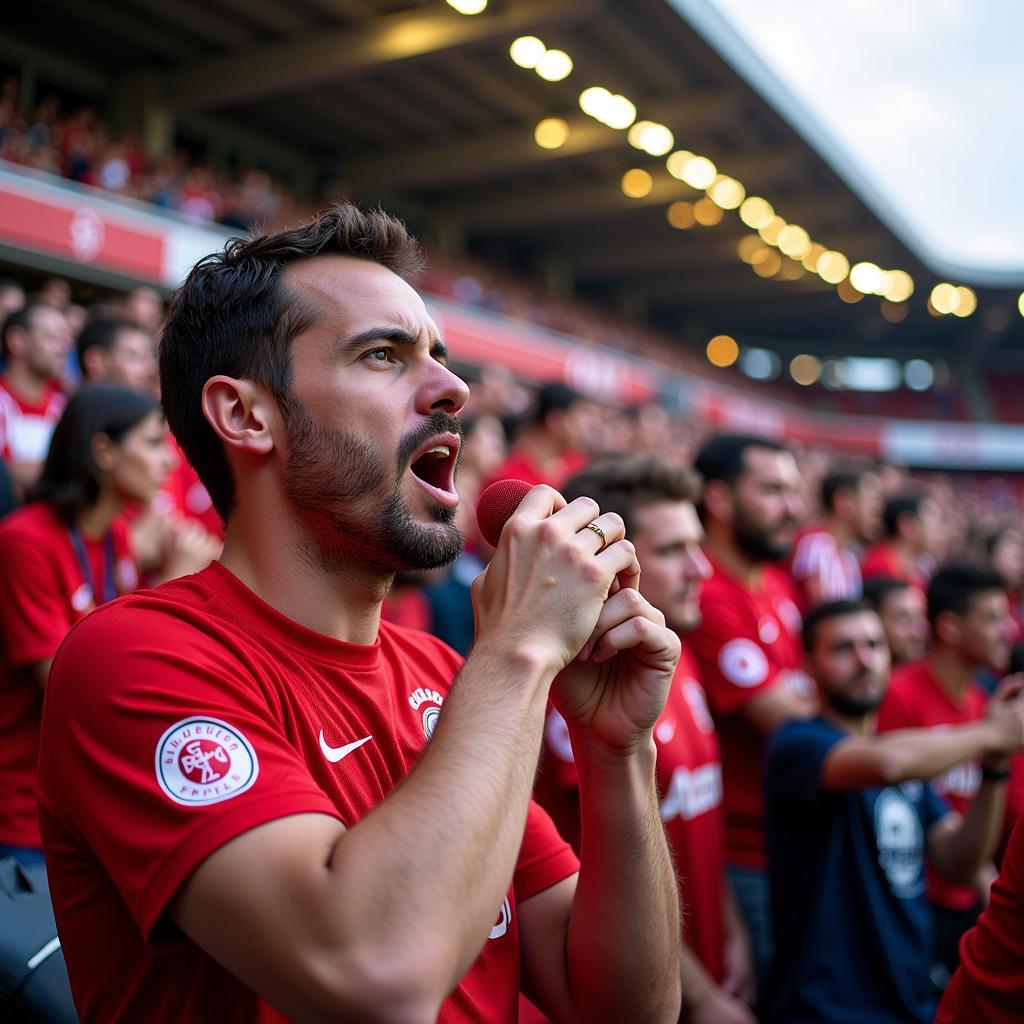 Bayer Leverkusen Fans in Madrid