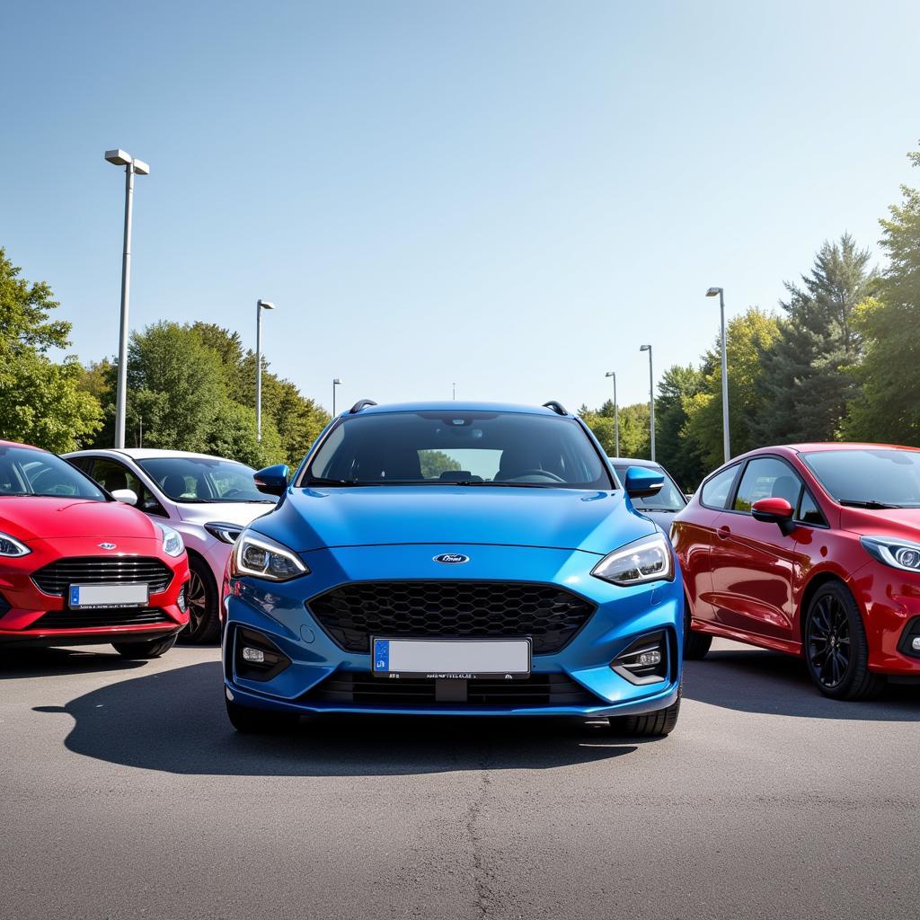 Vielfalt der Ford Modelle in Leverkusen