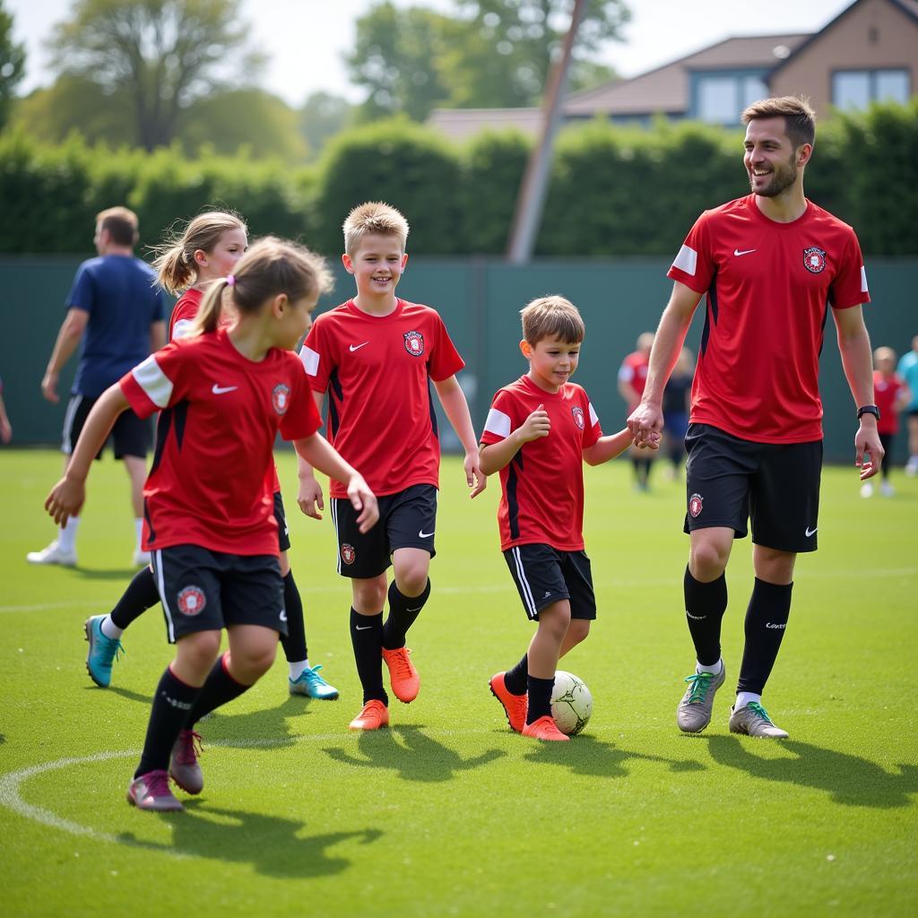 Fußballcamps und Training für die Jugend in Leverkusen