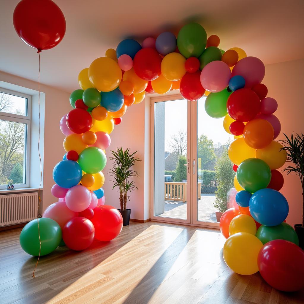 Geburtstagsfeier Ballon Deko Leverkusen