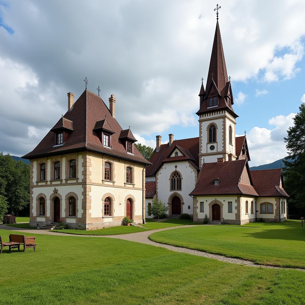 Historische Gebäude und Sehenswürdigkeiten in Küppersteg