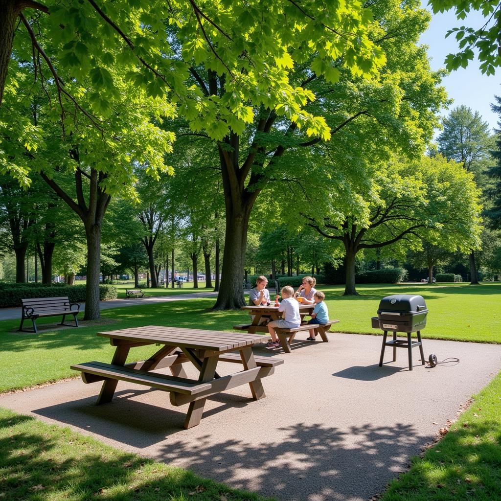 Grillplatz an der Baumberger Str in Leverkusen