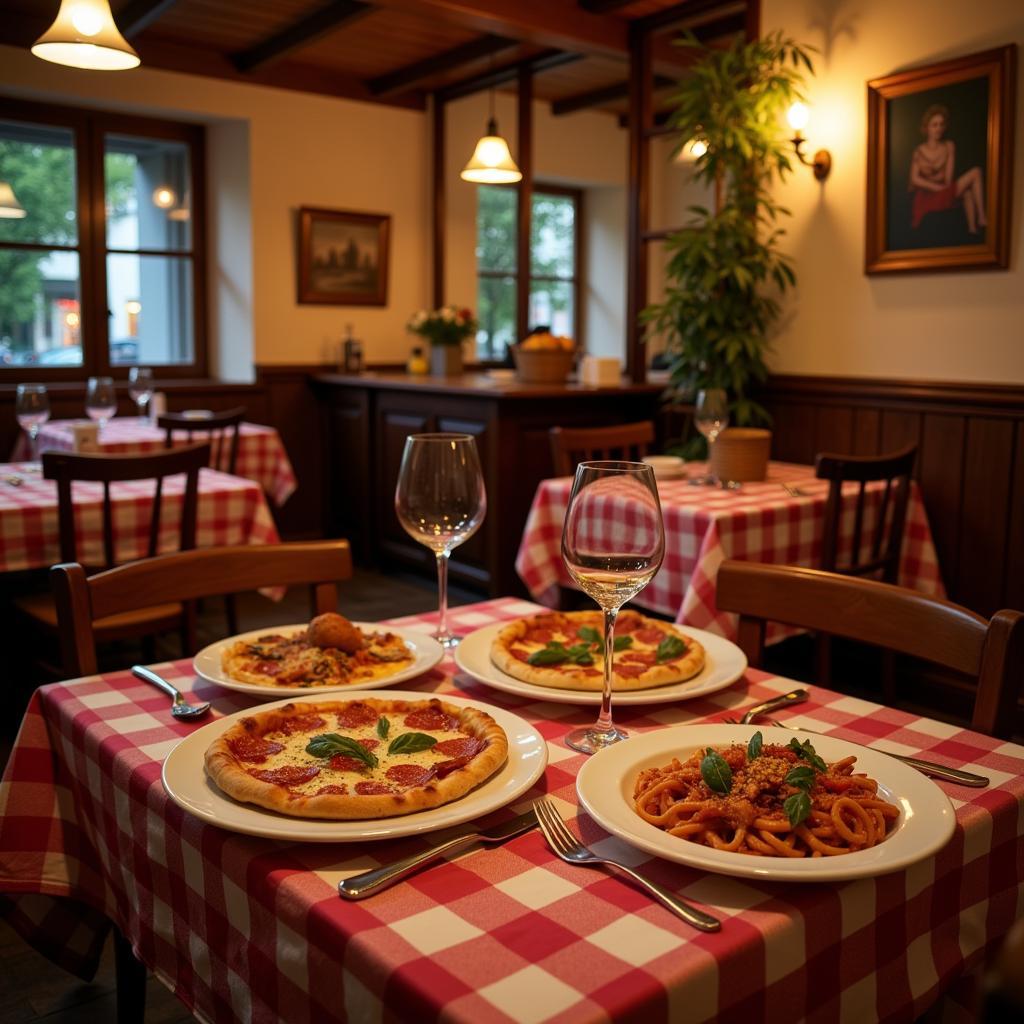 Italienisches Restaurant in Leverkusen mit gemütlichem Ambiente und köstlichen Gerichten