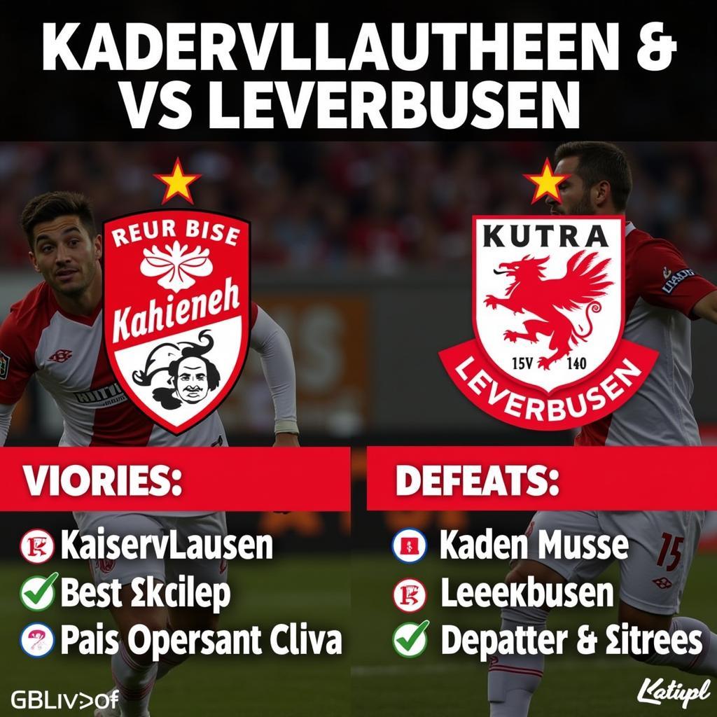 Historische Begegnungen zwischen Kaiserslautern und Leverkusen