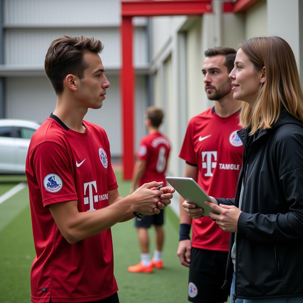 Karriereberatung im Fußball bei der Agentur für Arbeit Leverkusen