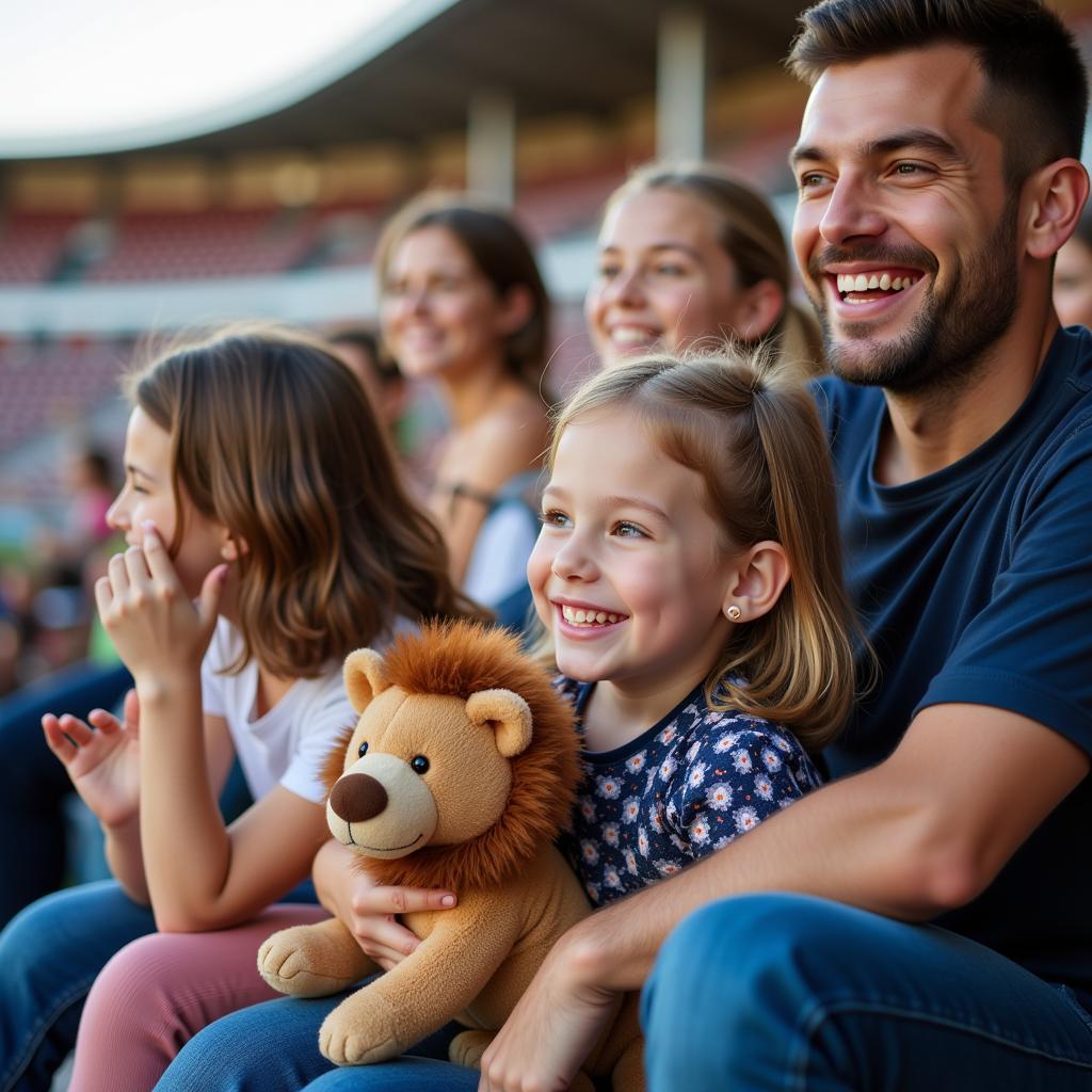 Kinder im Stadion unter 2G Plus Regel