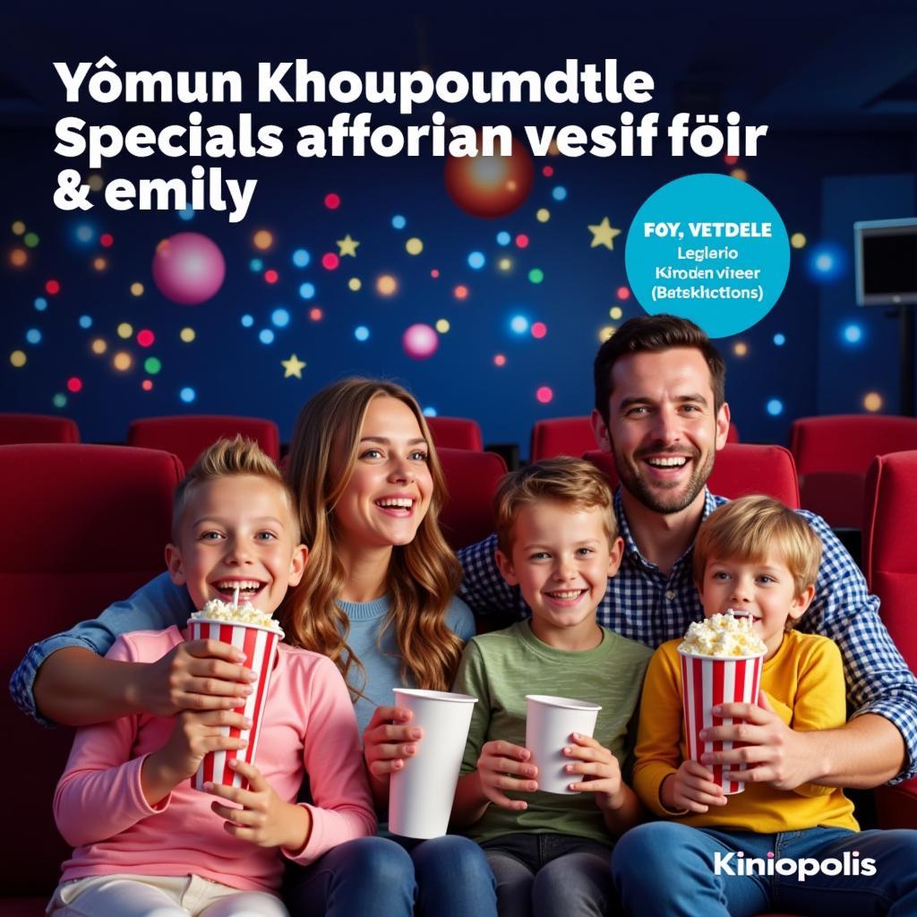 Familienangebote im Kinopolis Leverkusen: Günstiger ins Kino mit der ganzen Familie!