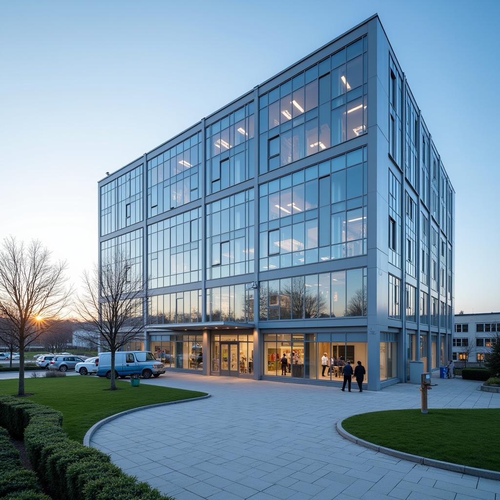 Modern ausgestattetes Krankenhaus in Leverkusen