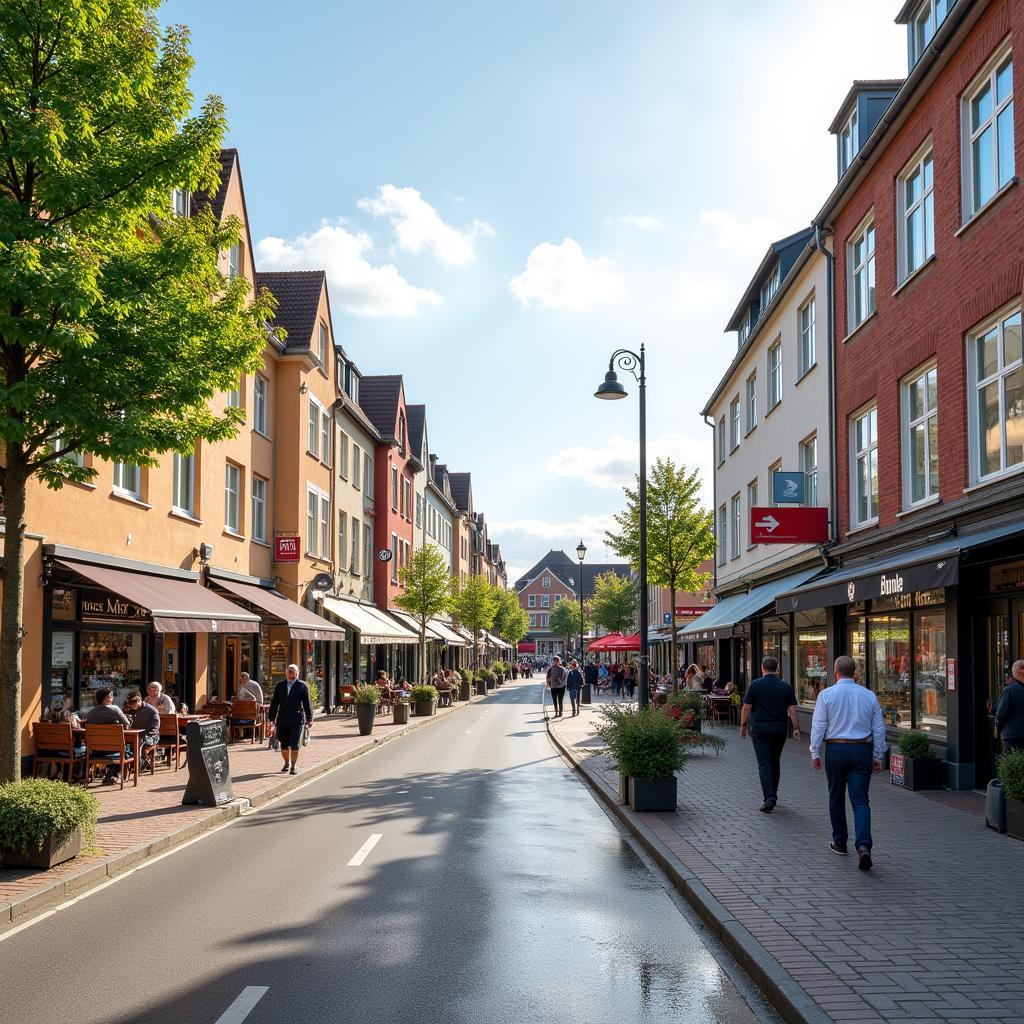 Leben in Leverkusen Opladen: Nahverkehr und Einkaufsmöglichkeiten