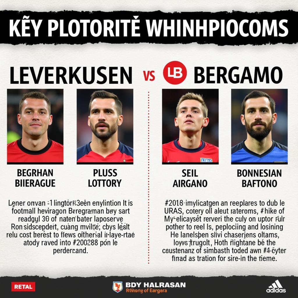 Analyse der wichtigsten Spieler im Spiel Leverkusen gegen Bergamo