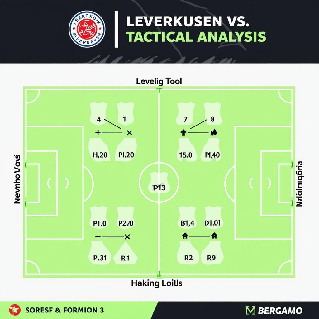 Taktische Analyse Leverkusen gegen Bergamo