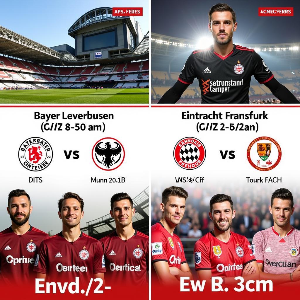 Vorschau auf zukünftige Spiele zwischen Bayer Leverkusen und Eintracht Frankfurt