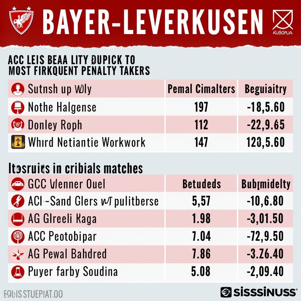 Elfmeter-Analyse von Bayer Leverkusen