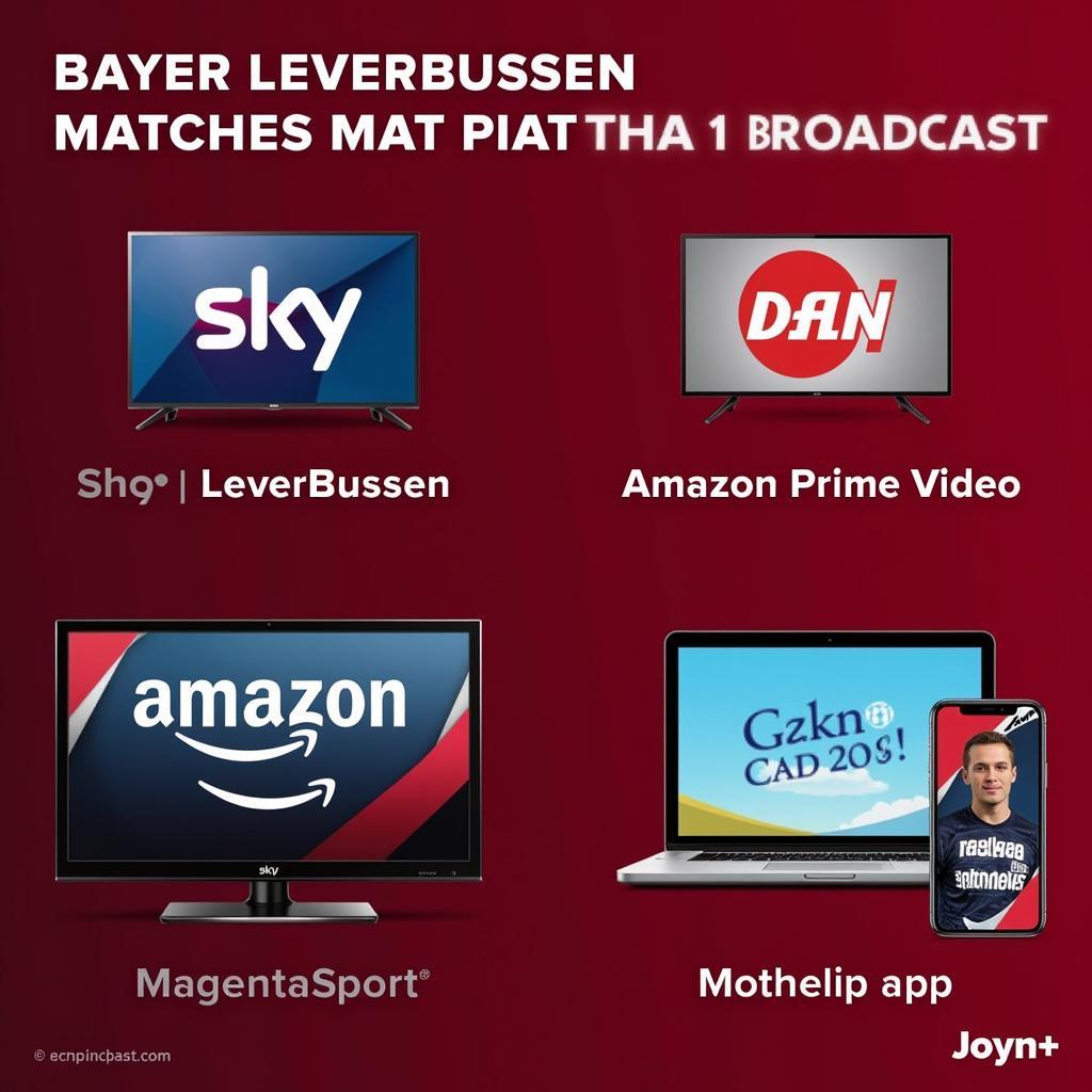 Live-Übertragungsoptionen für Bayer Leverkusen Spiele