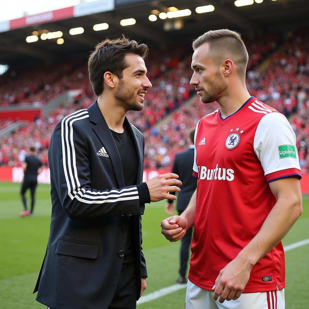 Fotos von Freundschaftsspielen zwischen Leverkusen und Real Madrid