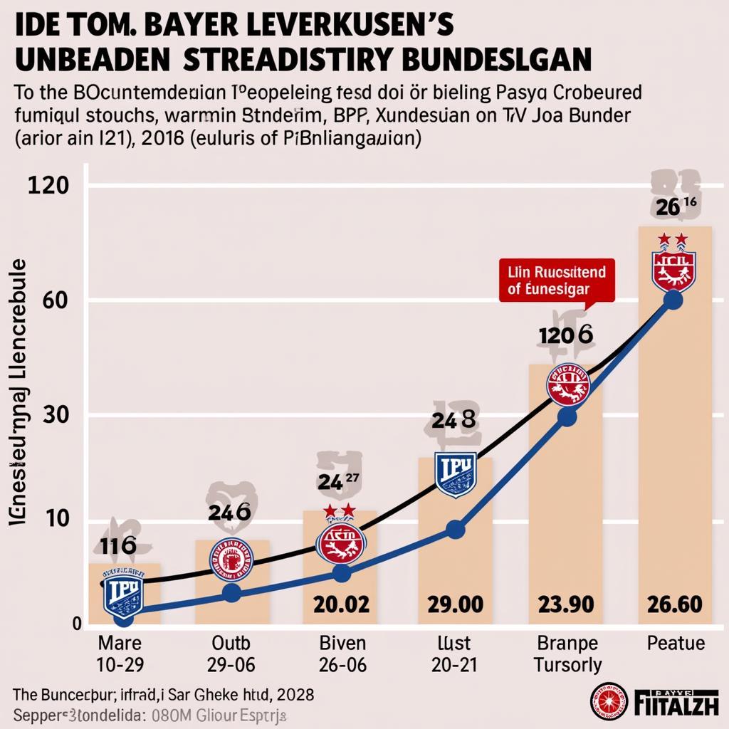 Bayer Leverkusen ungeschlagene Serie in der Bundesliga