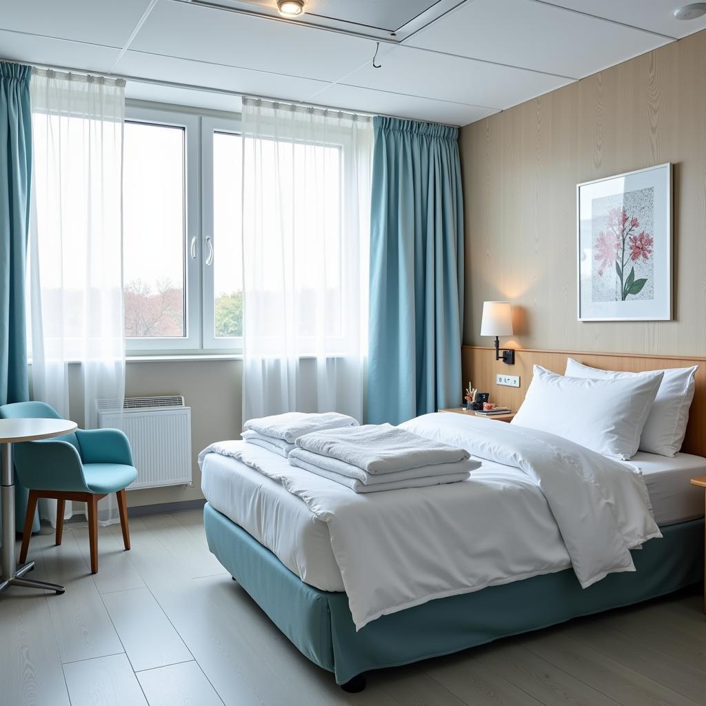 Komfortable Patientenzimmer