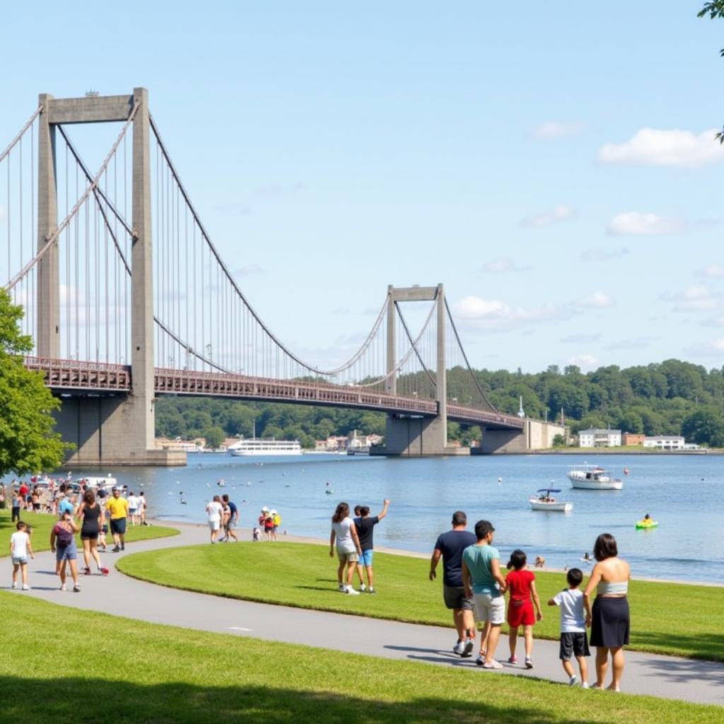 Die Leverkusener Brücke verbessert die Lebensqualität der Bürger.