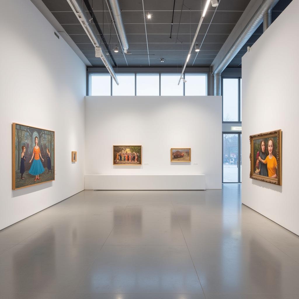 Ausstellungsansicht im Museum Morsbroich Leverkusen