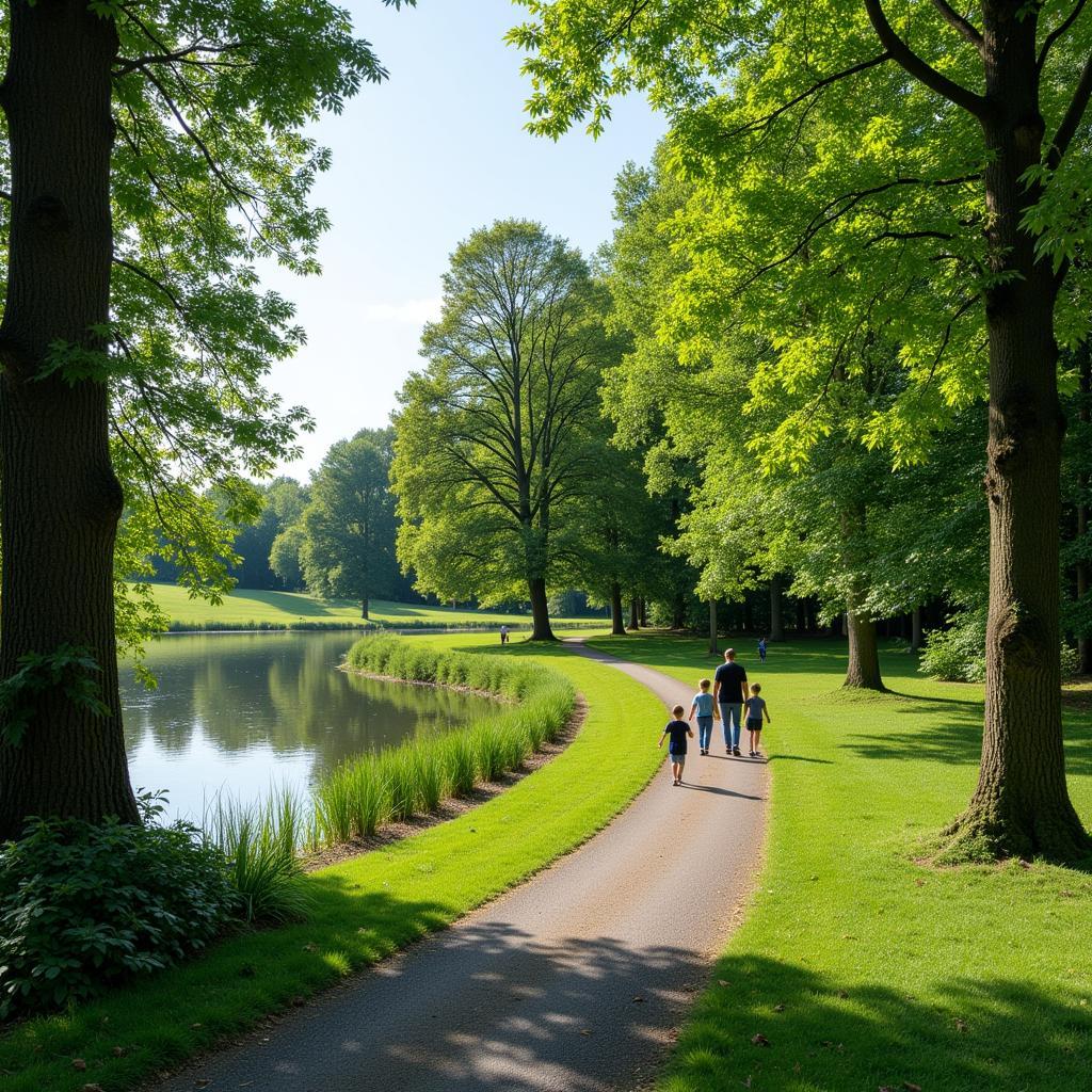 Natur und Erholung in Leverkusen Reuschenberg