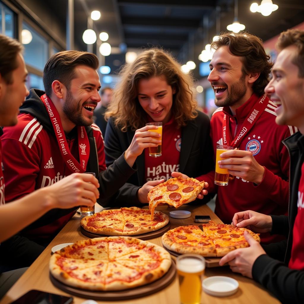 Pizza Leverkusen Fans