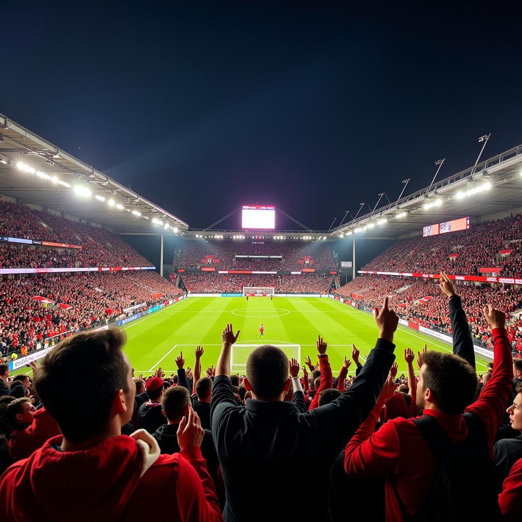 Fans beim Rheinischen Derby