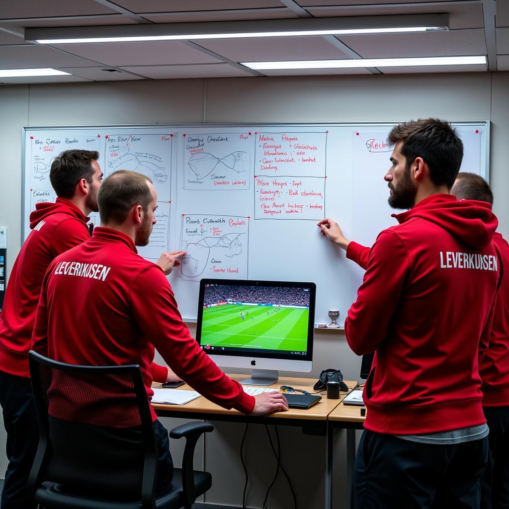 Die Rolle des Trainerteams bei Bayer Leverkusen.