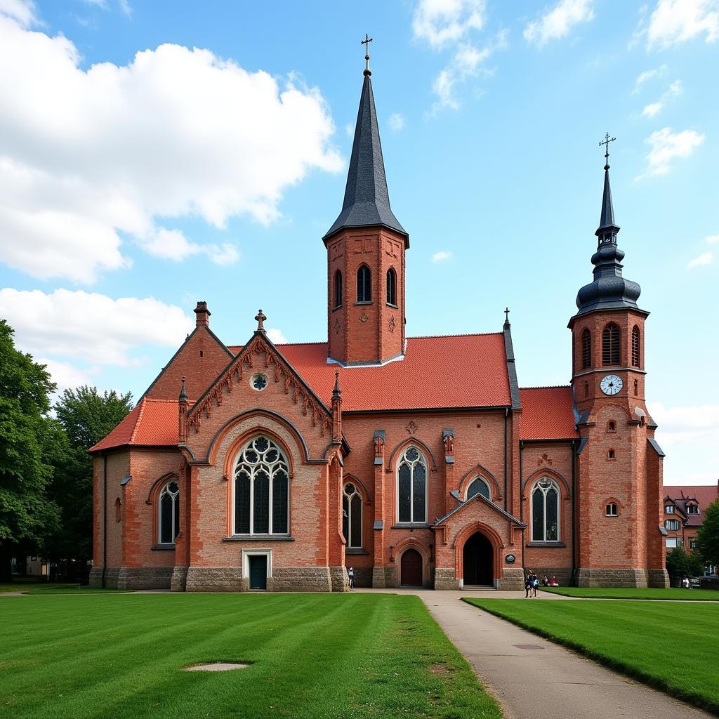 Die historische St. Remigius Kirche in Leverkusen - ein Blick in die Vergangenheit