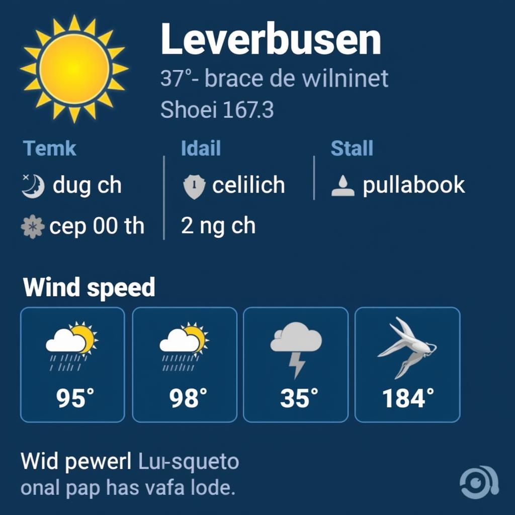 Stündliche Wettervorhersage für Leverkusen