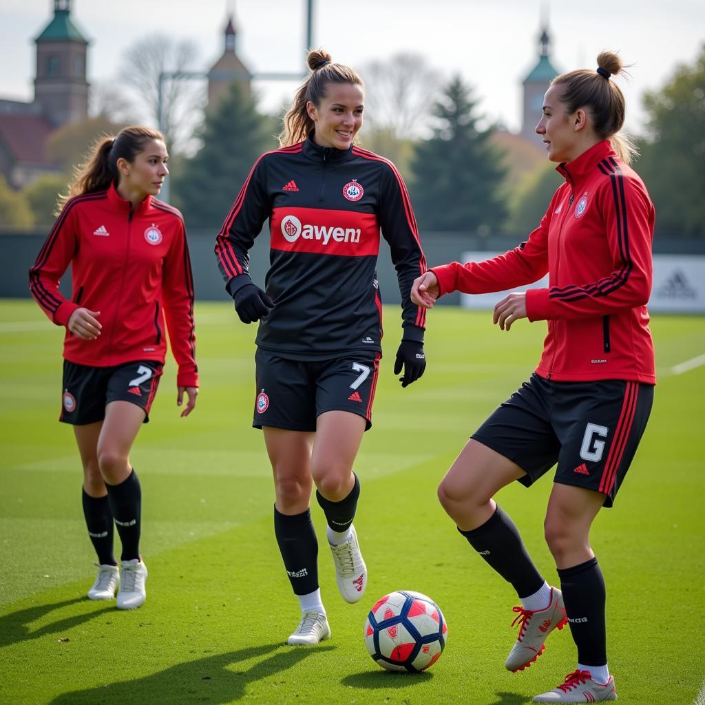 Training und Spielphilosophie der Bayer Leverkusen Frauen: Offensive Power und modernes Training