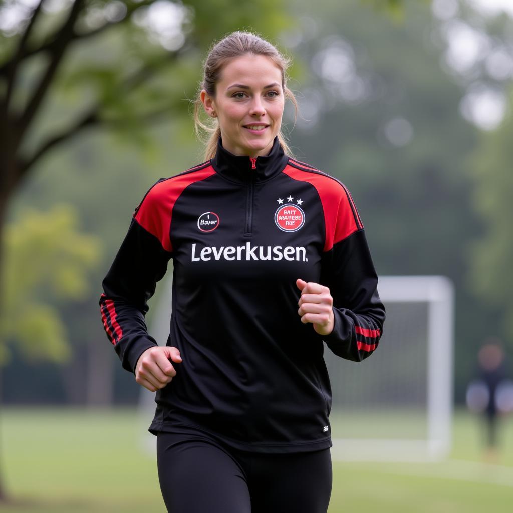 Trainingsanzug Bayer Leverkusen Damen